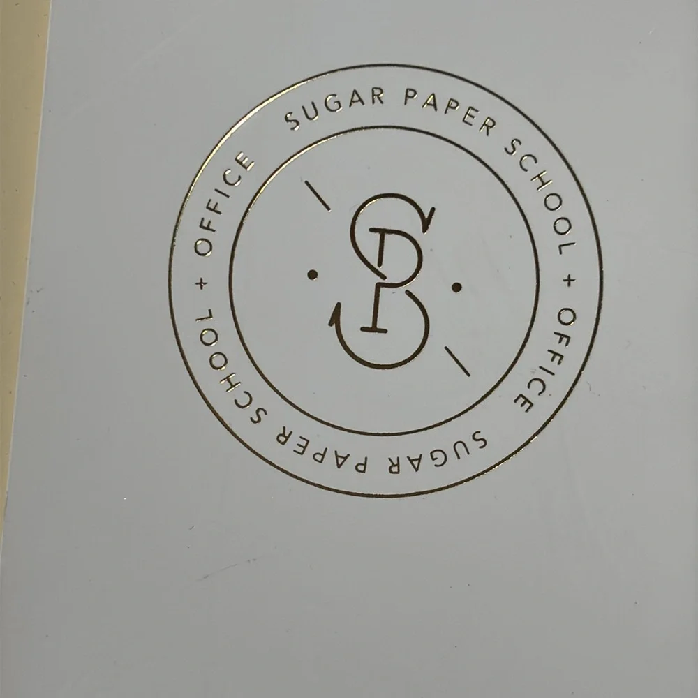 Sugar Paper Cream 3 Ring Binder with Divider Tabs